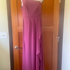David’s Bridal Chianti Chiffon bridesmaid dress